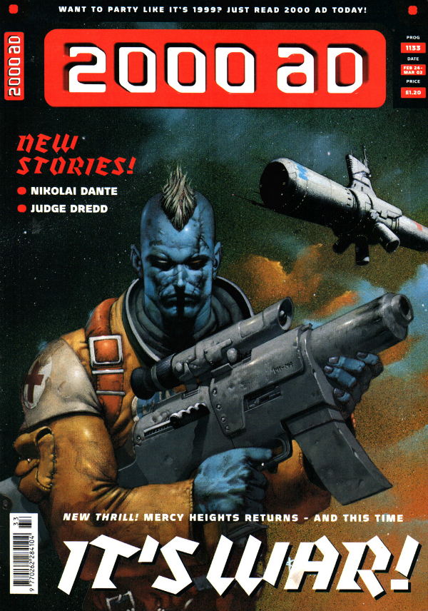 2000 AD #1133 cover