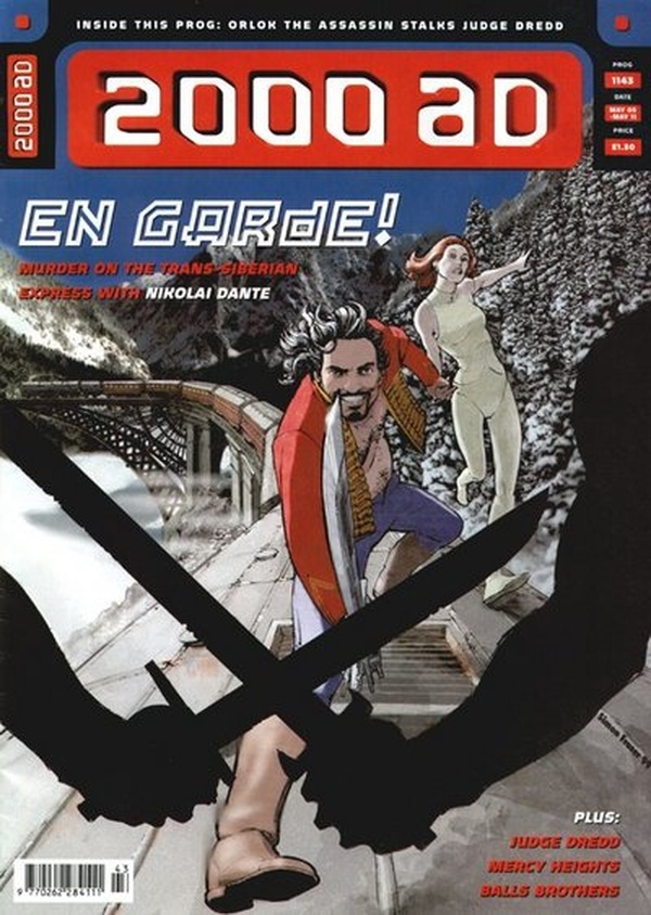 2000 AD #1143 cover