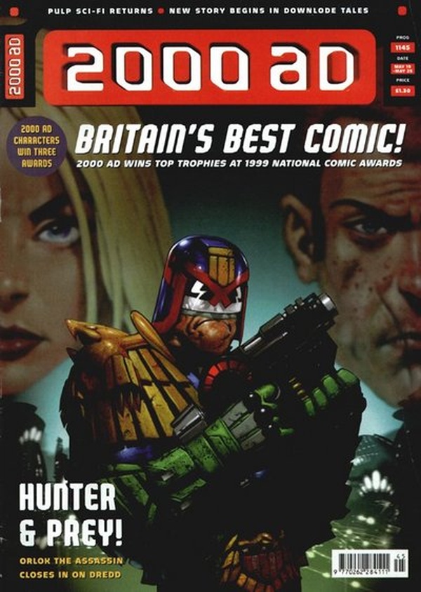 2000 AD #1145 cover