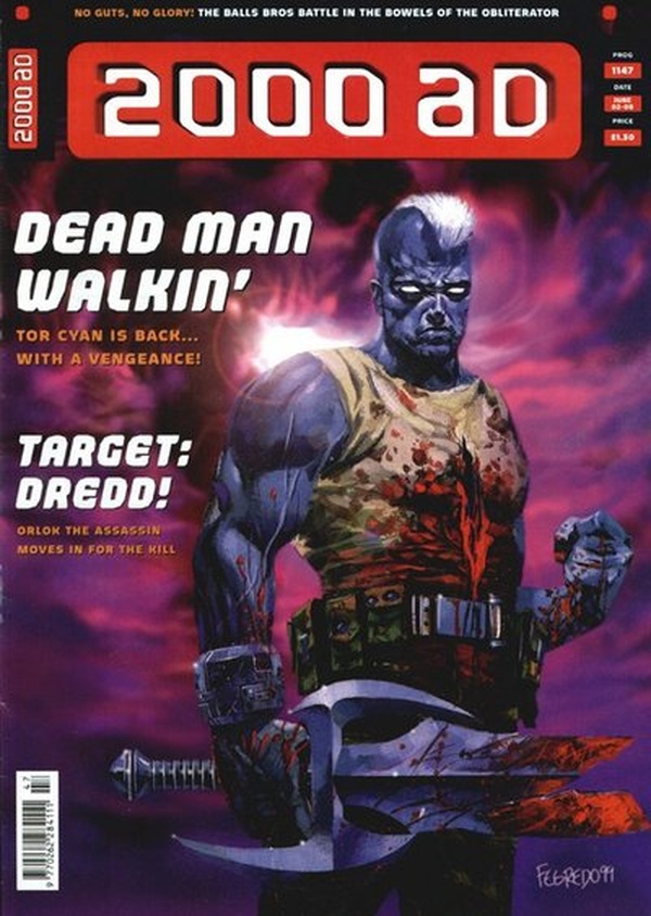 2000 AD #1147 cover