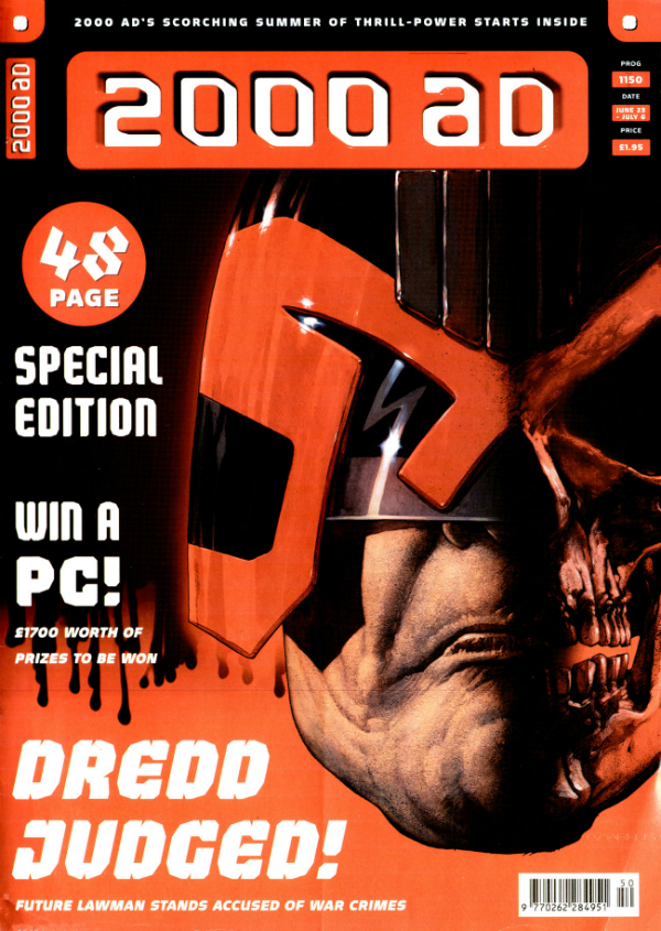 2000 AD #1150 cover