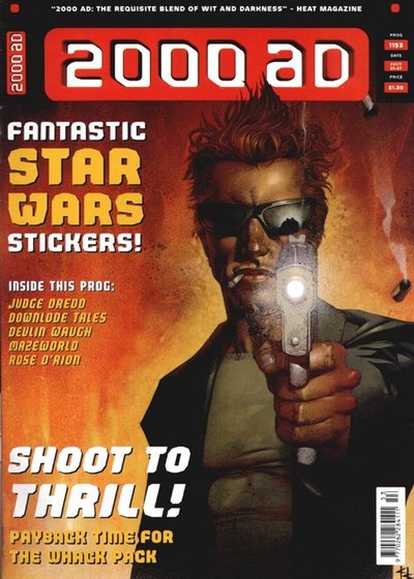 2000 AD #1153 cover