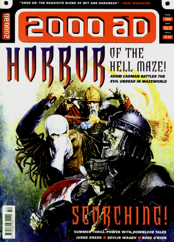 2000 AD #1154 cover