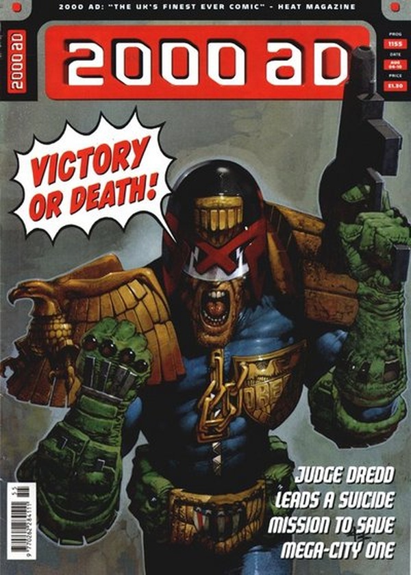 2000 AD #1155 cover