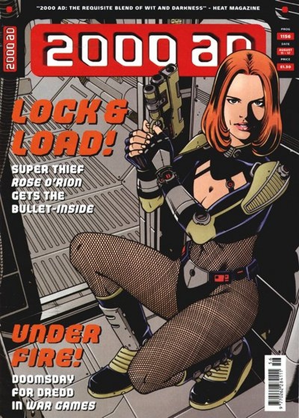 2000 AD #1156 cover