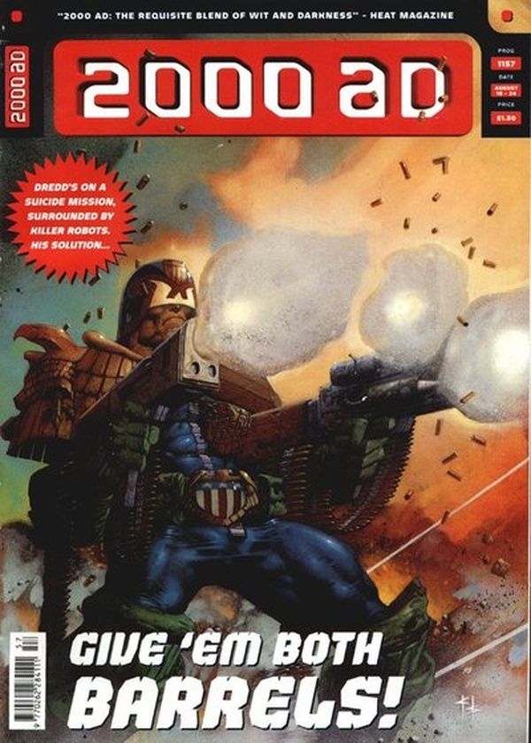 2000 AD #1157 cover