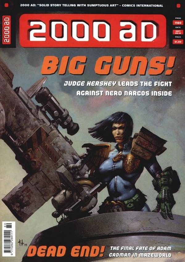 2000 AD #1160 cover