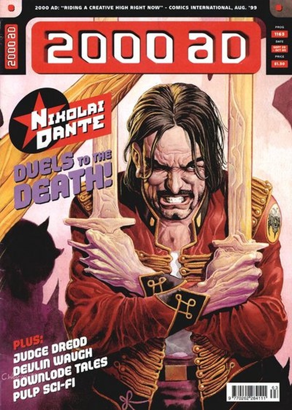 2000 AD #1163 cover