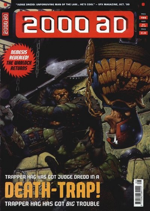 2000 AD #1166 cover