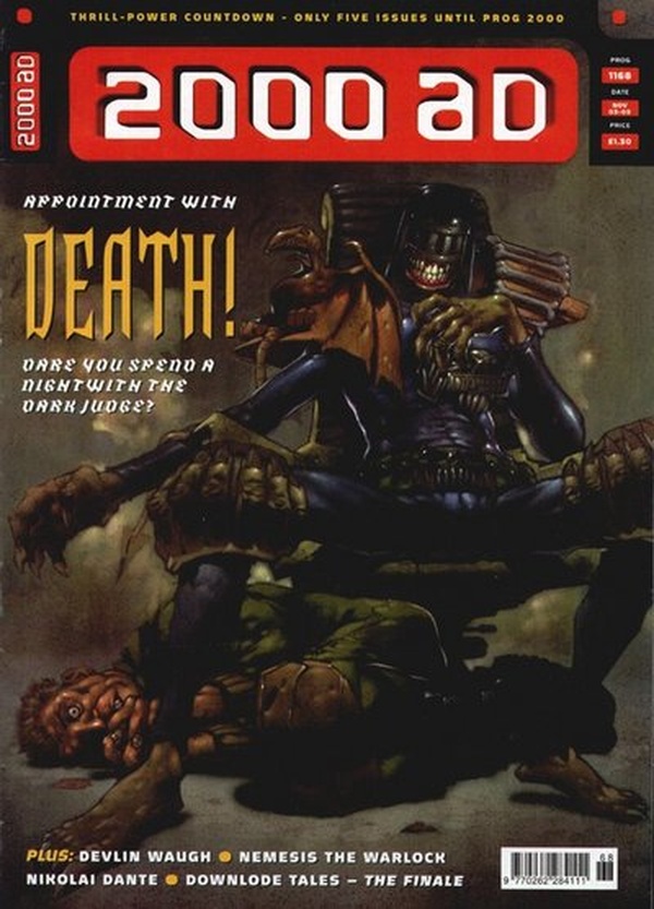 2000 AD #1168 cover