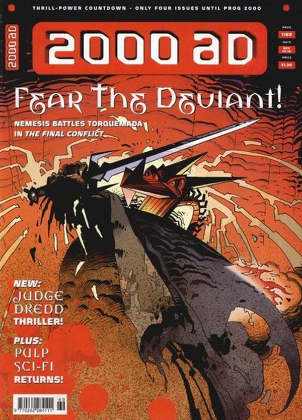 2000 AD #1169 cover