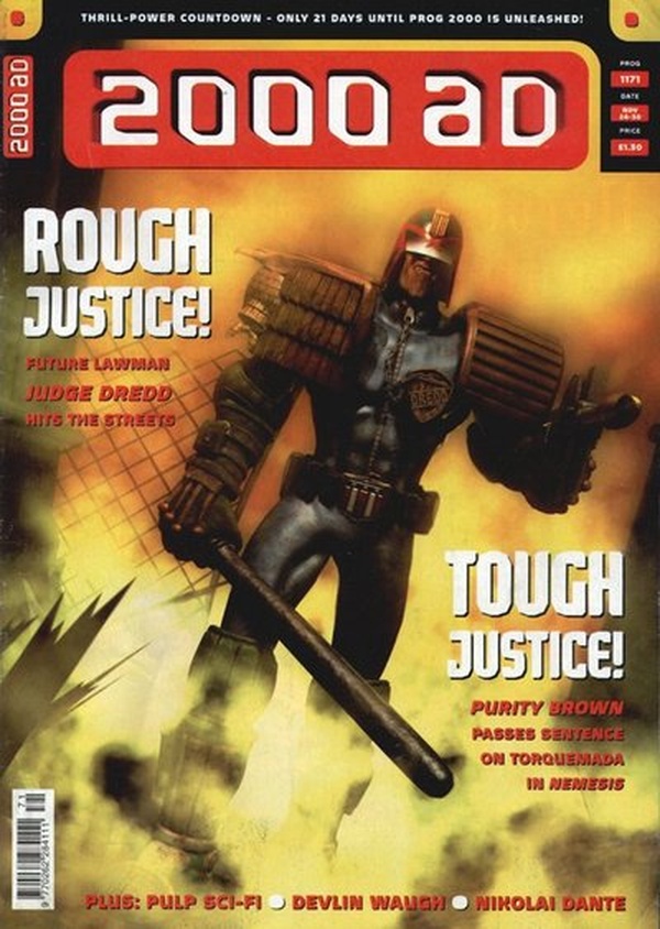 2000 AD #1171 cover