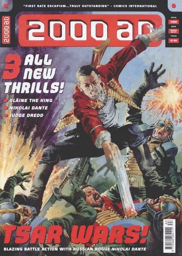 2000 AD #1183 cover