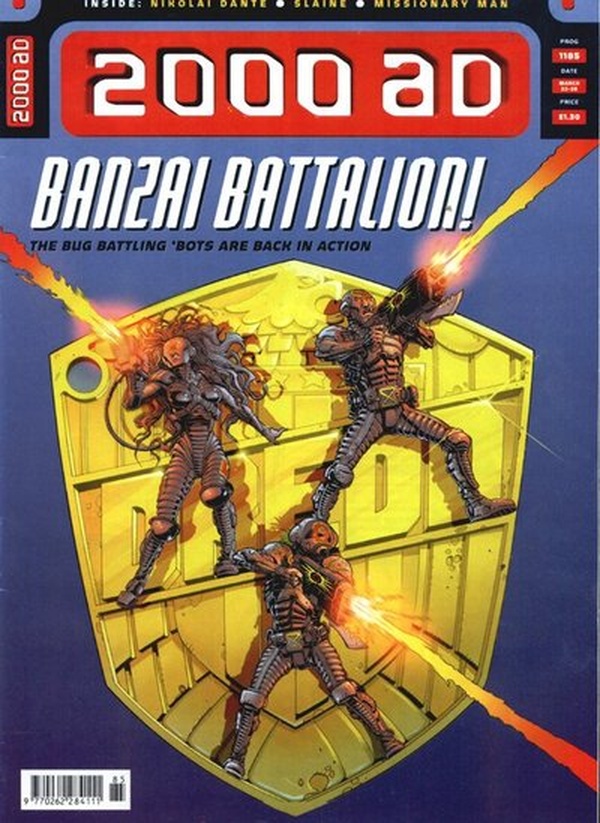 2000 AD #1185 cover
