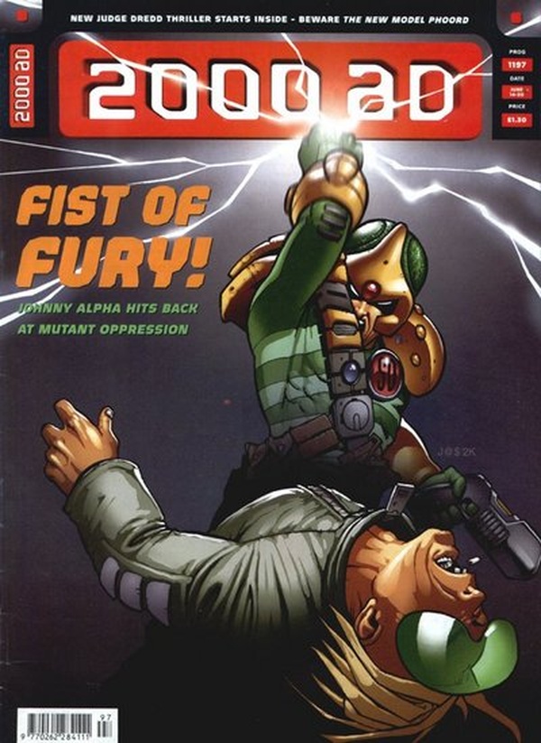 2000 AD #1197 cover