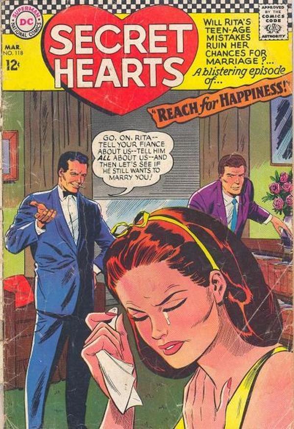 Secret Hearts #118 cover