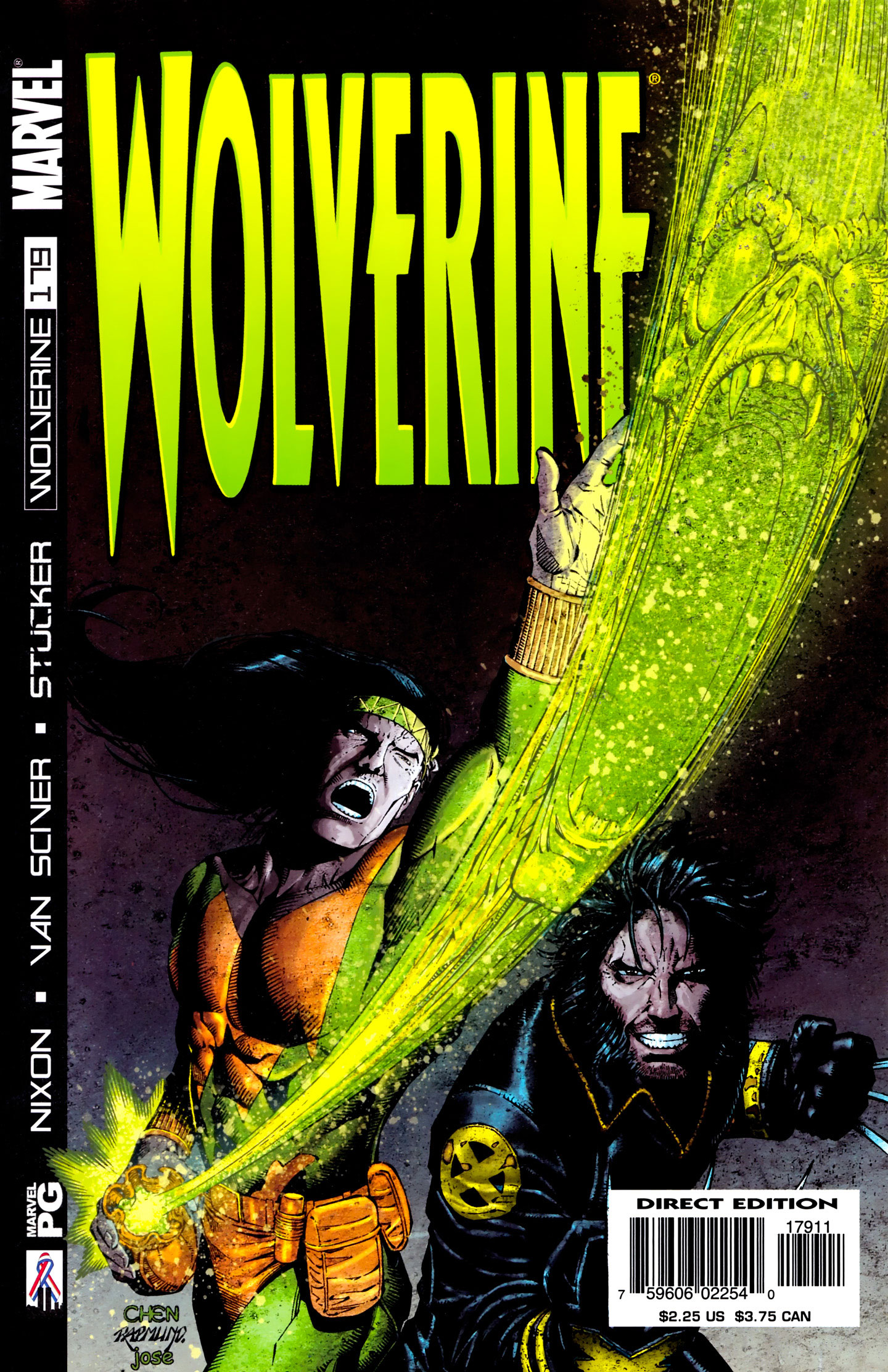 Wolverine #179 cover