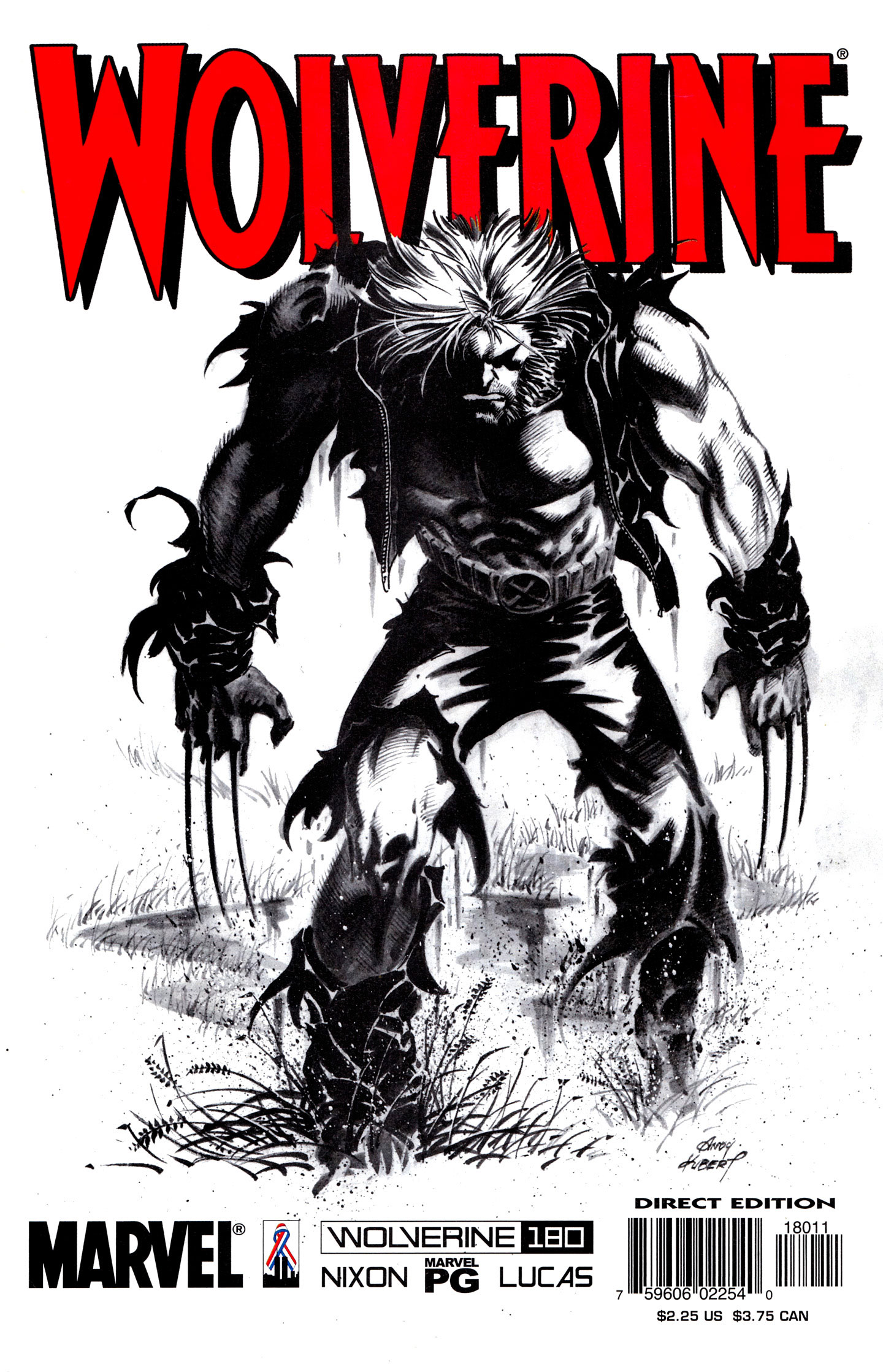 Wolverine #180 cover