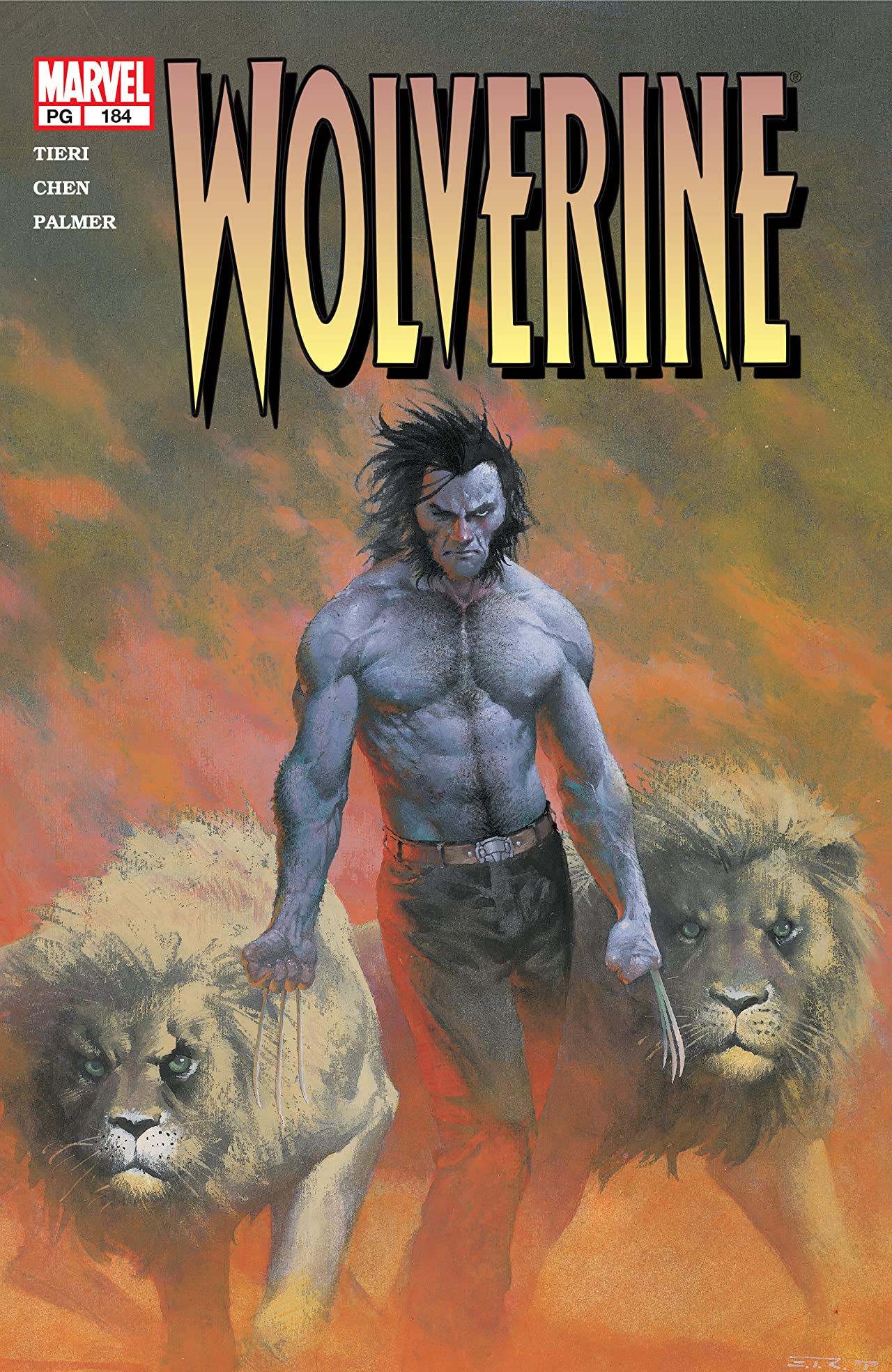 Wolverine #184 cover