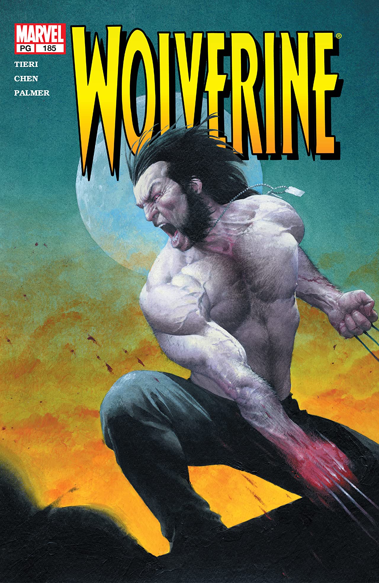 Wolverine #185 cover