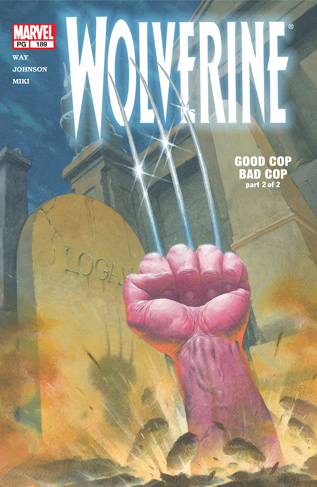 Wolverine #189 cover