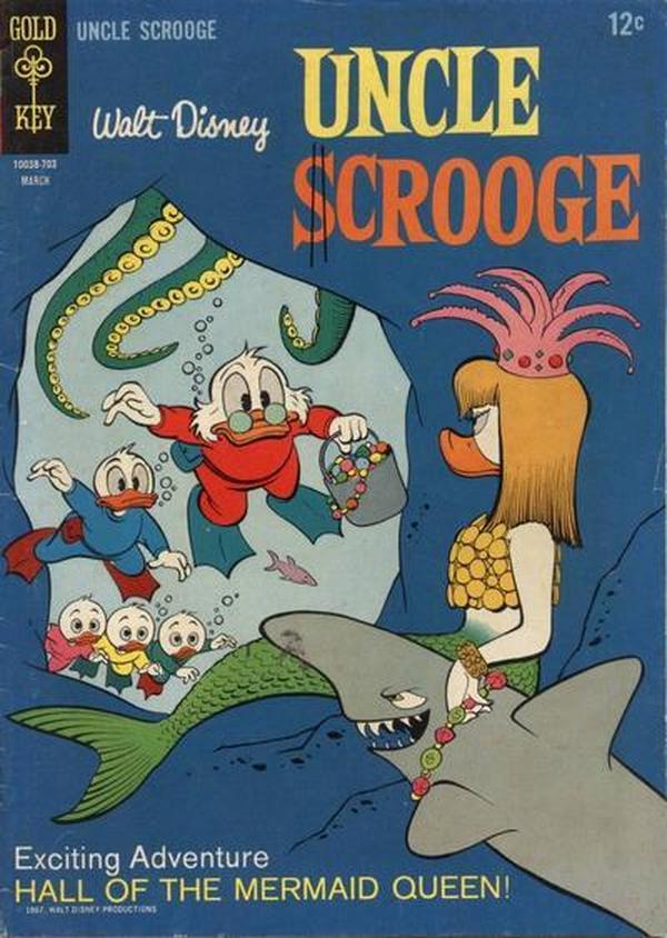 Walt Disney Uncle Scrooge #68 cover