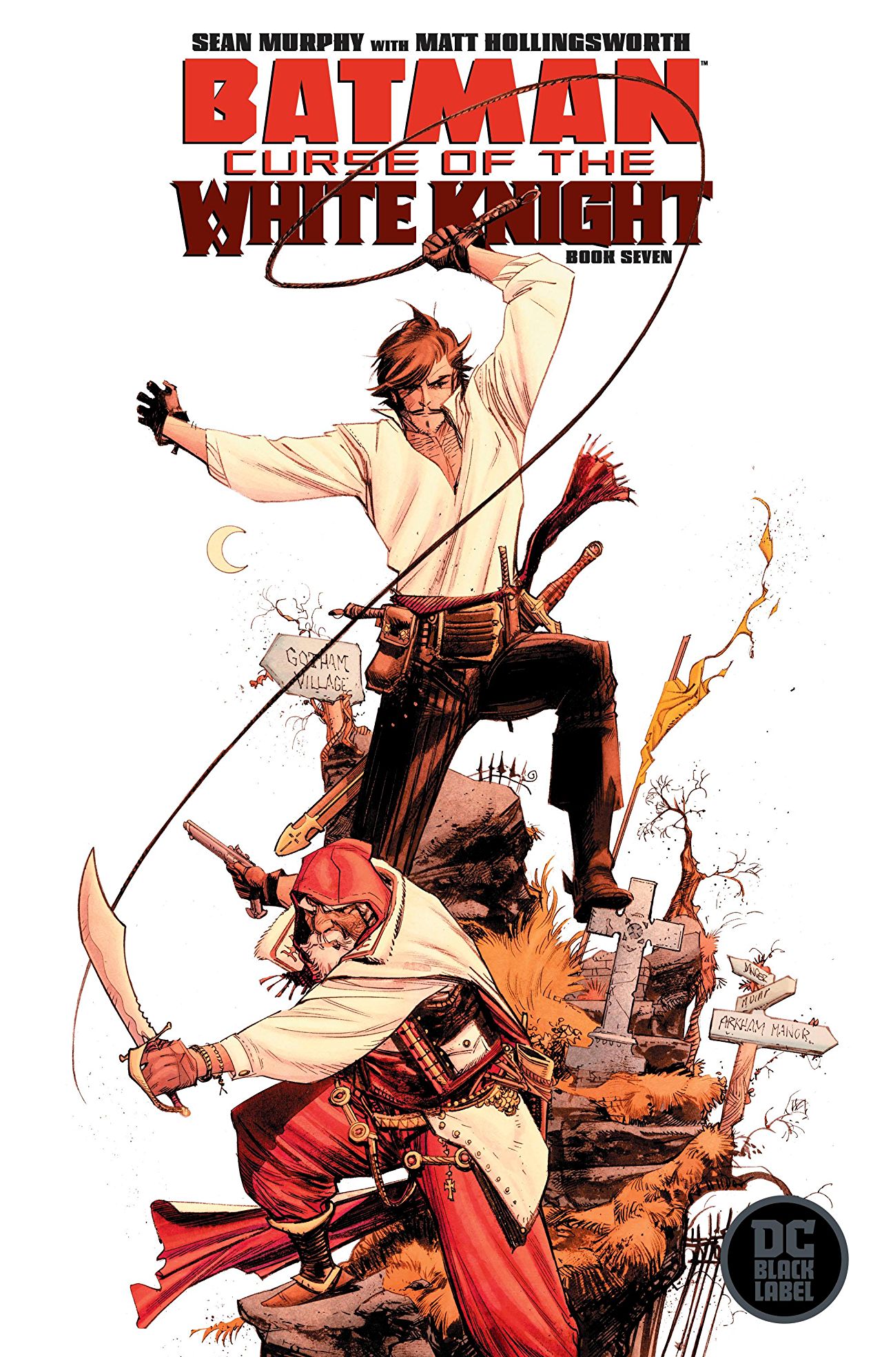 Batman: Curse of the White Knight #7 cover