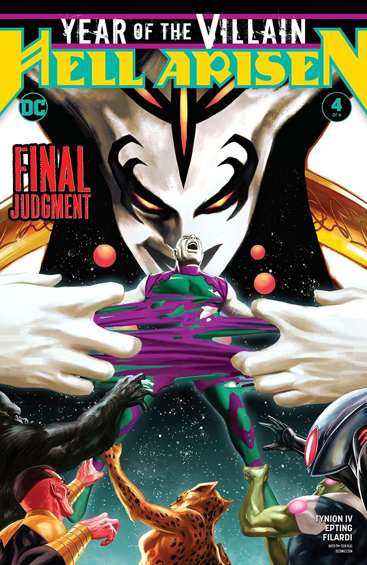 Year of the Villain: Hell Arisen #4 cover