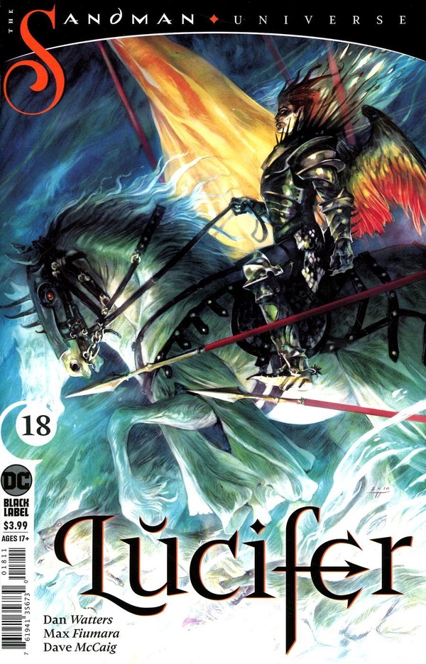 Lucifer #18 cover