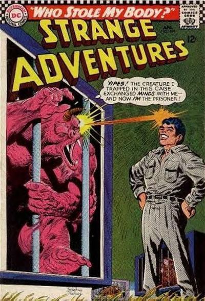 Strange Adventures #199 cover