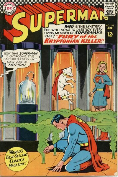 Superman #195 cover