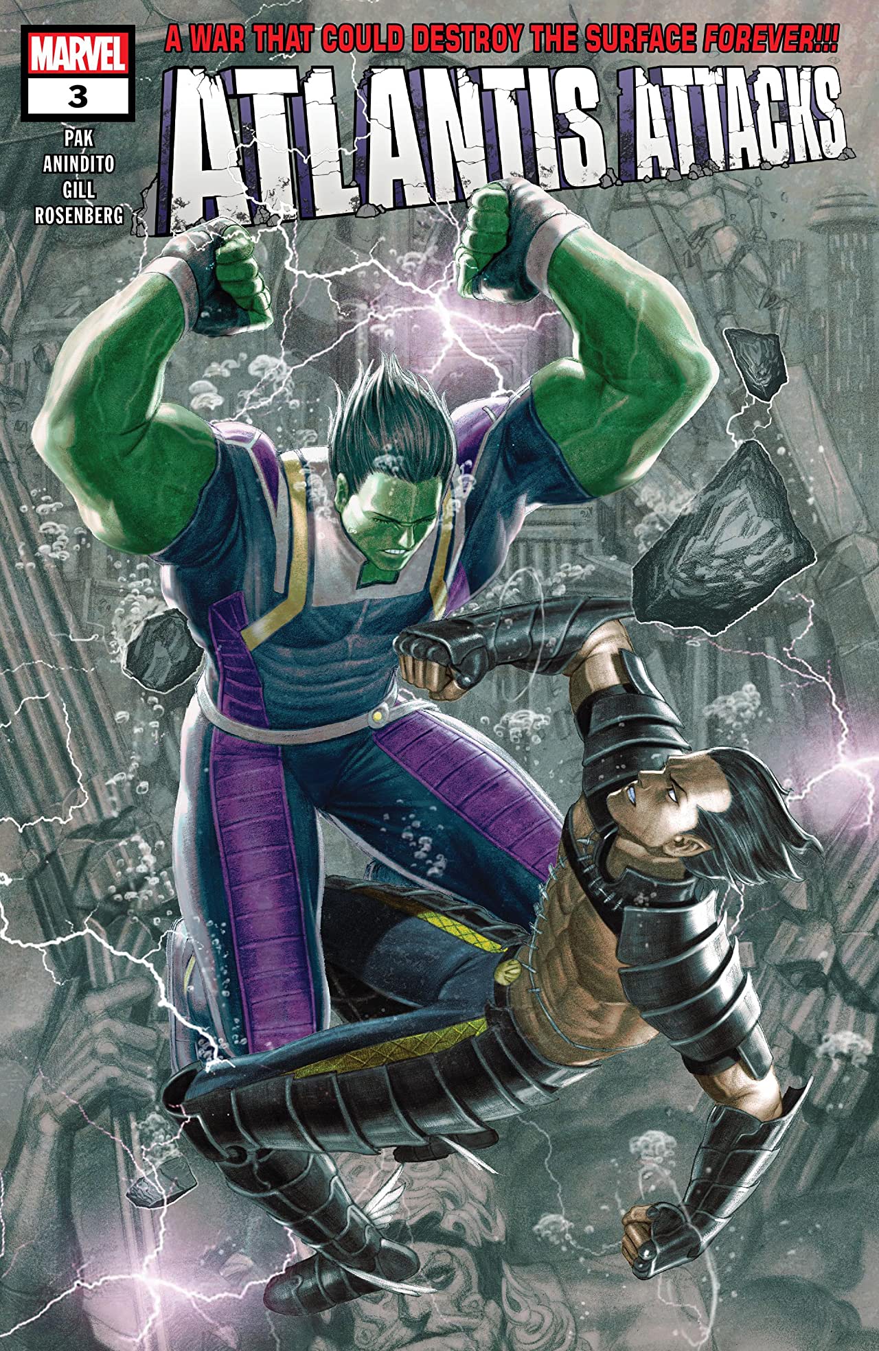 Atlantis Attacks #3 cover