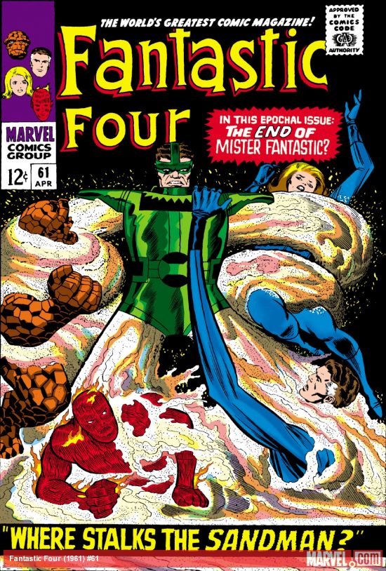Fantastic Four #61 cover