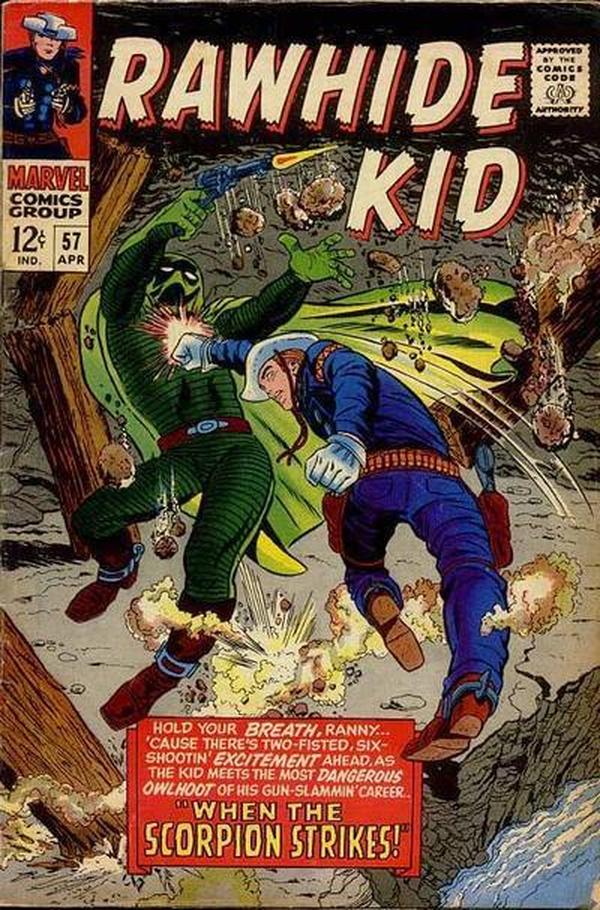 The Rawhide Kid #57 cover