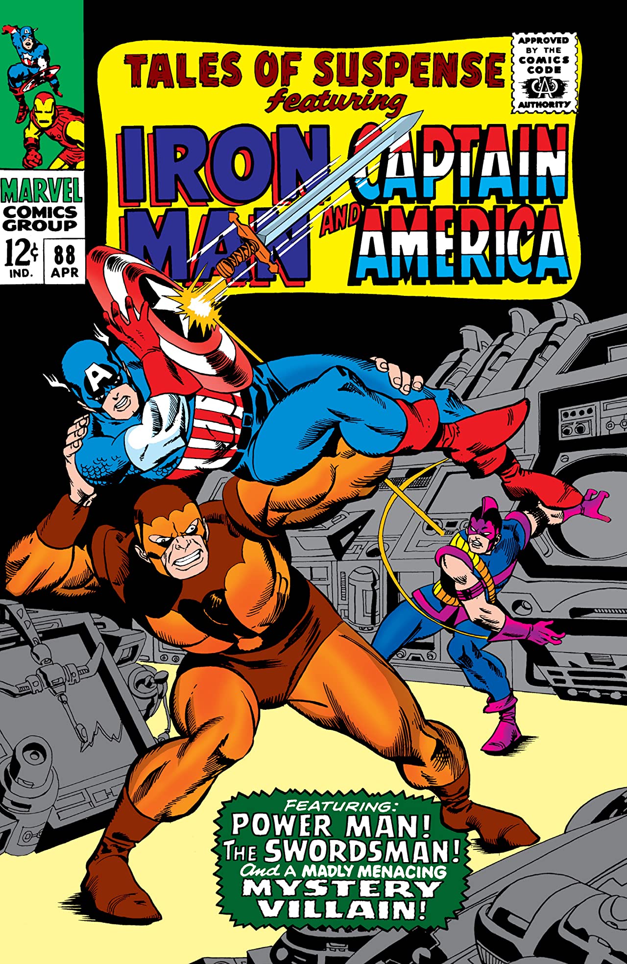 Tales of Suspense #88 cover