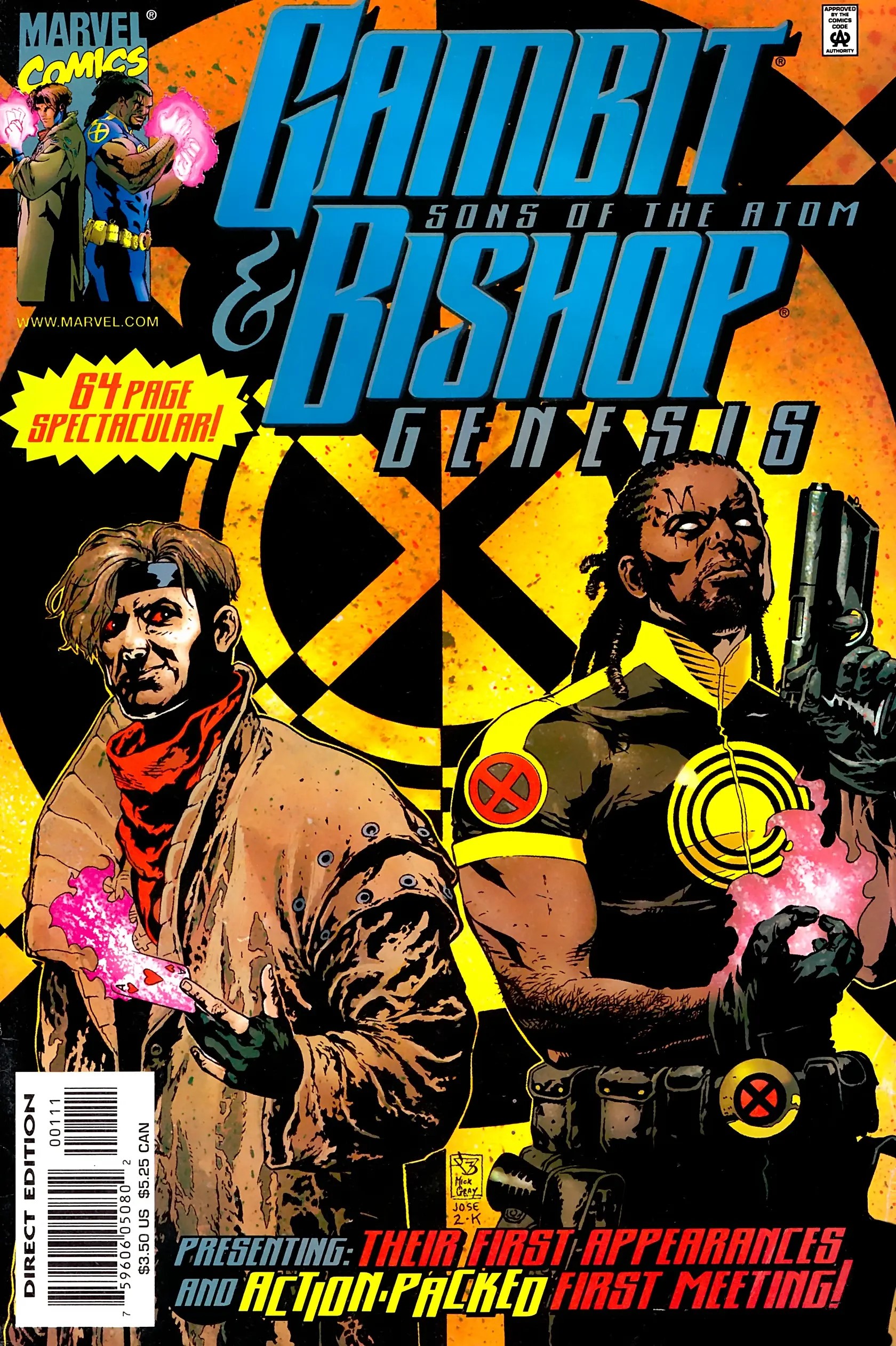 Gambit & Bishop: Genesis #1 cover