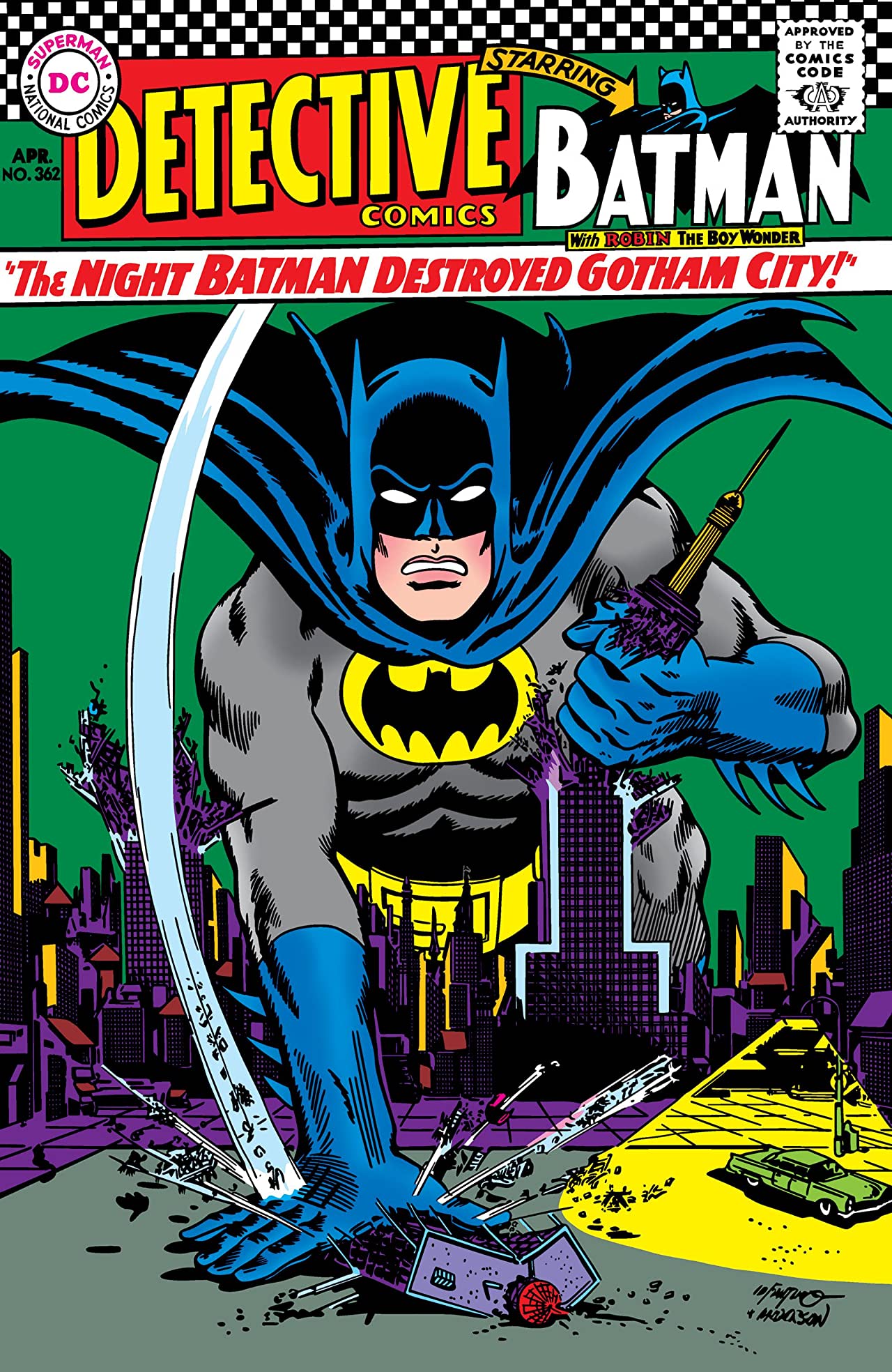 Detective Comics #362 cover