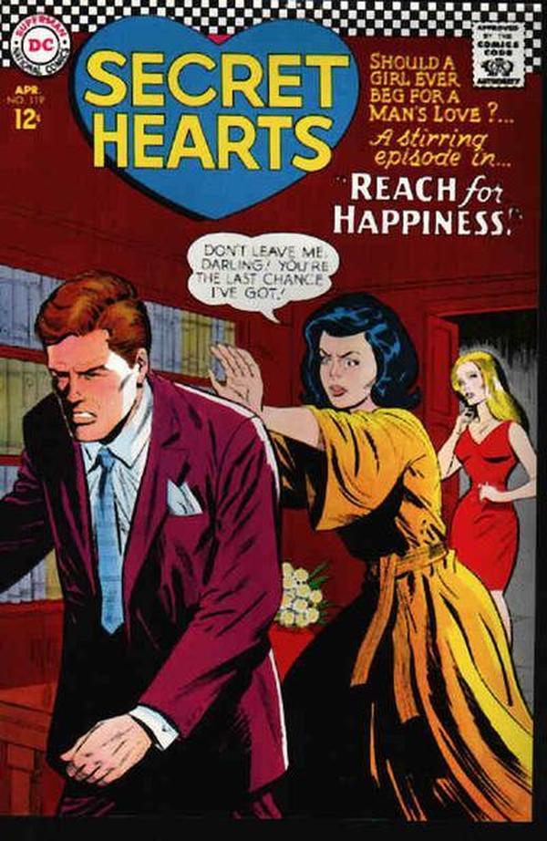Secret Hearts #119 cover
