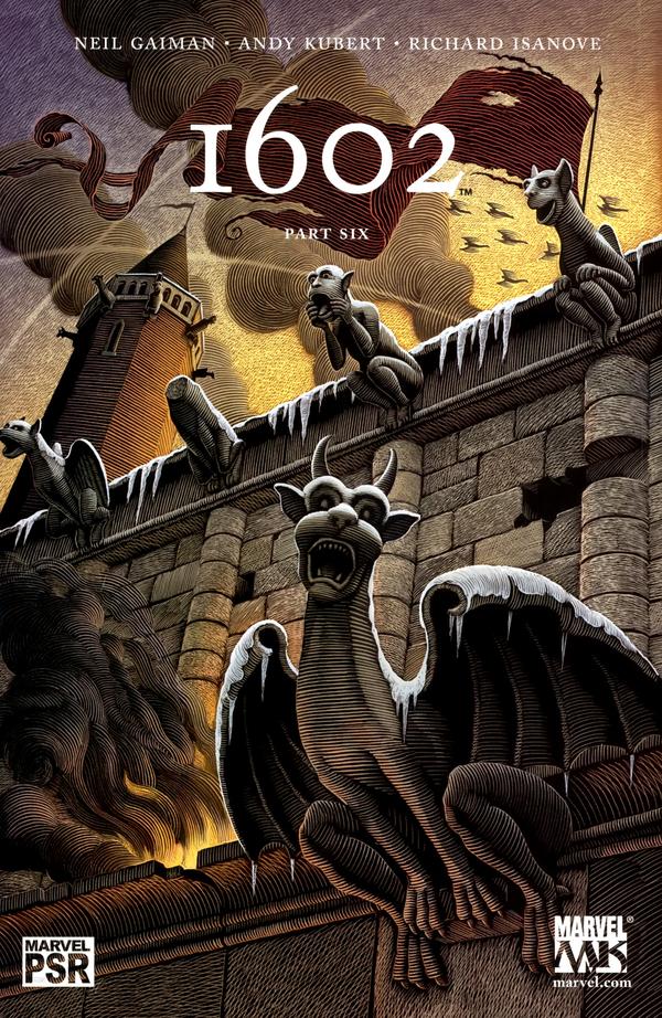 Marvel 1602 #6 cover