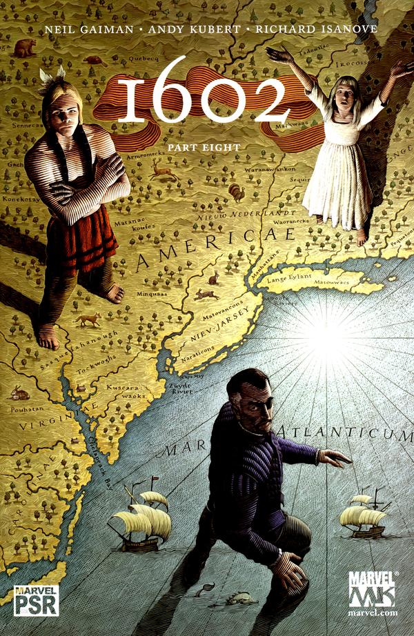 Marvel 1602 #8 cover