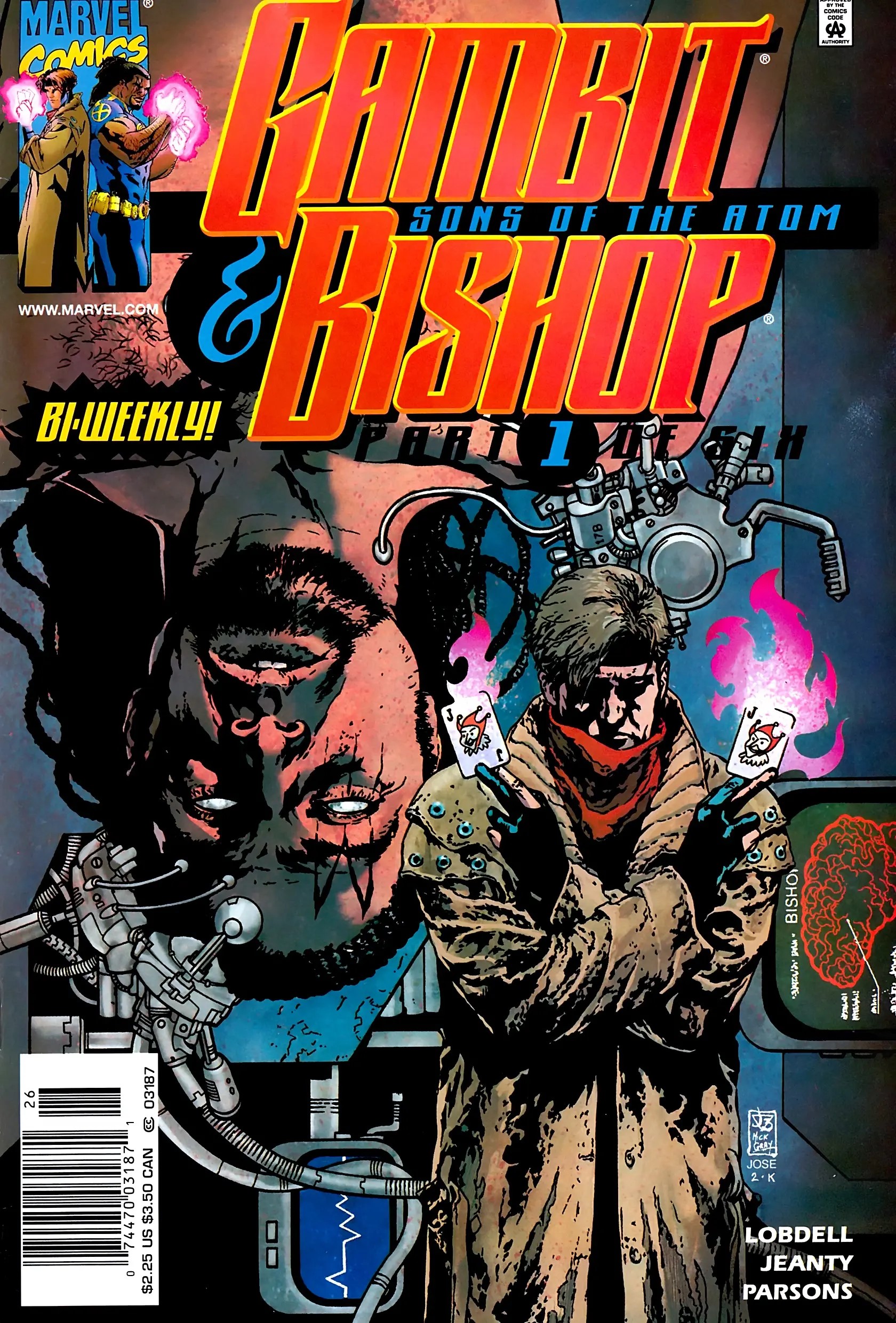 Gambit & Bishop #1 cover