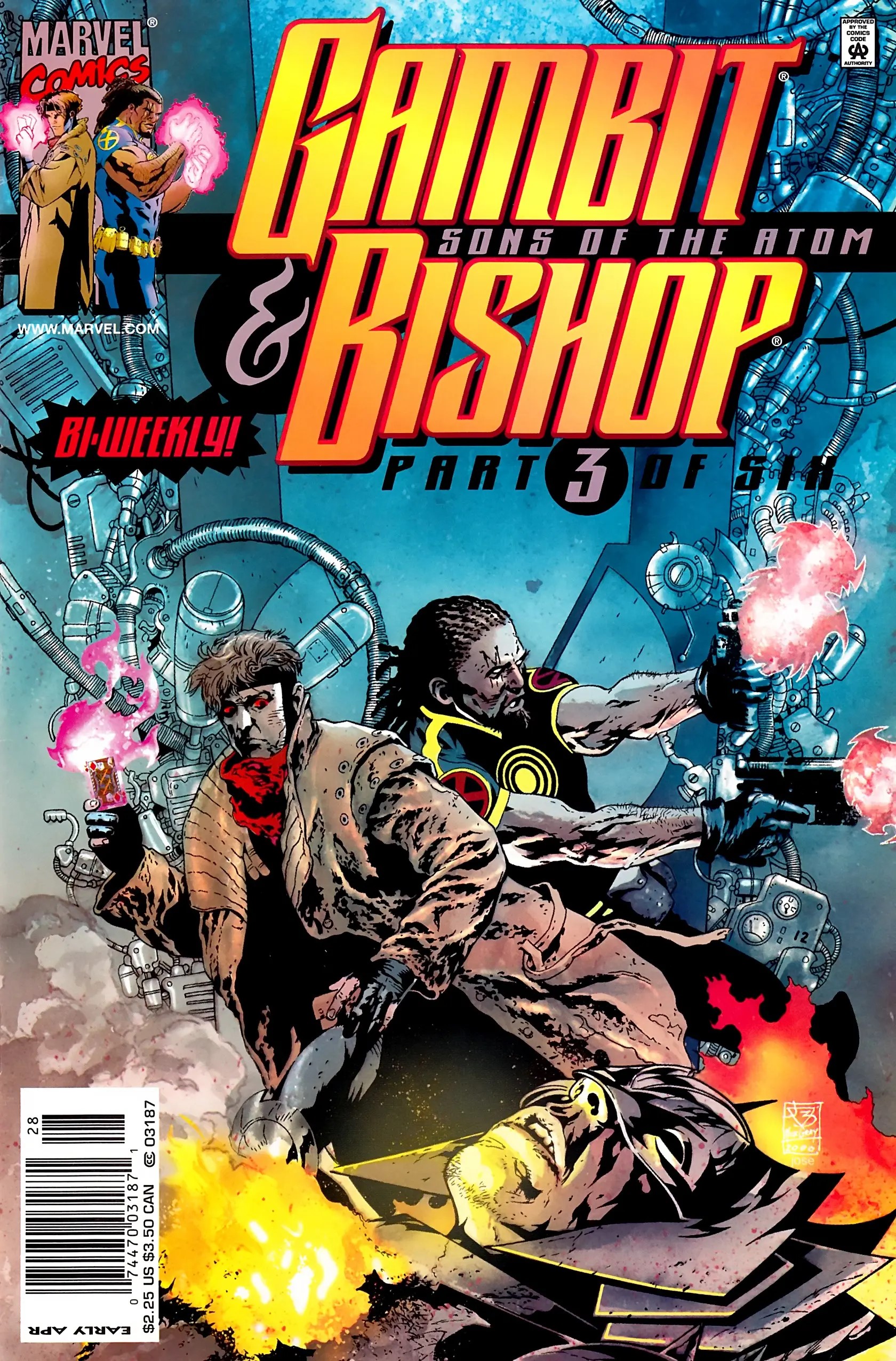 Gambit & Bishop #3 cover