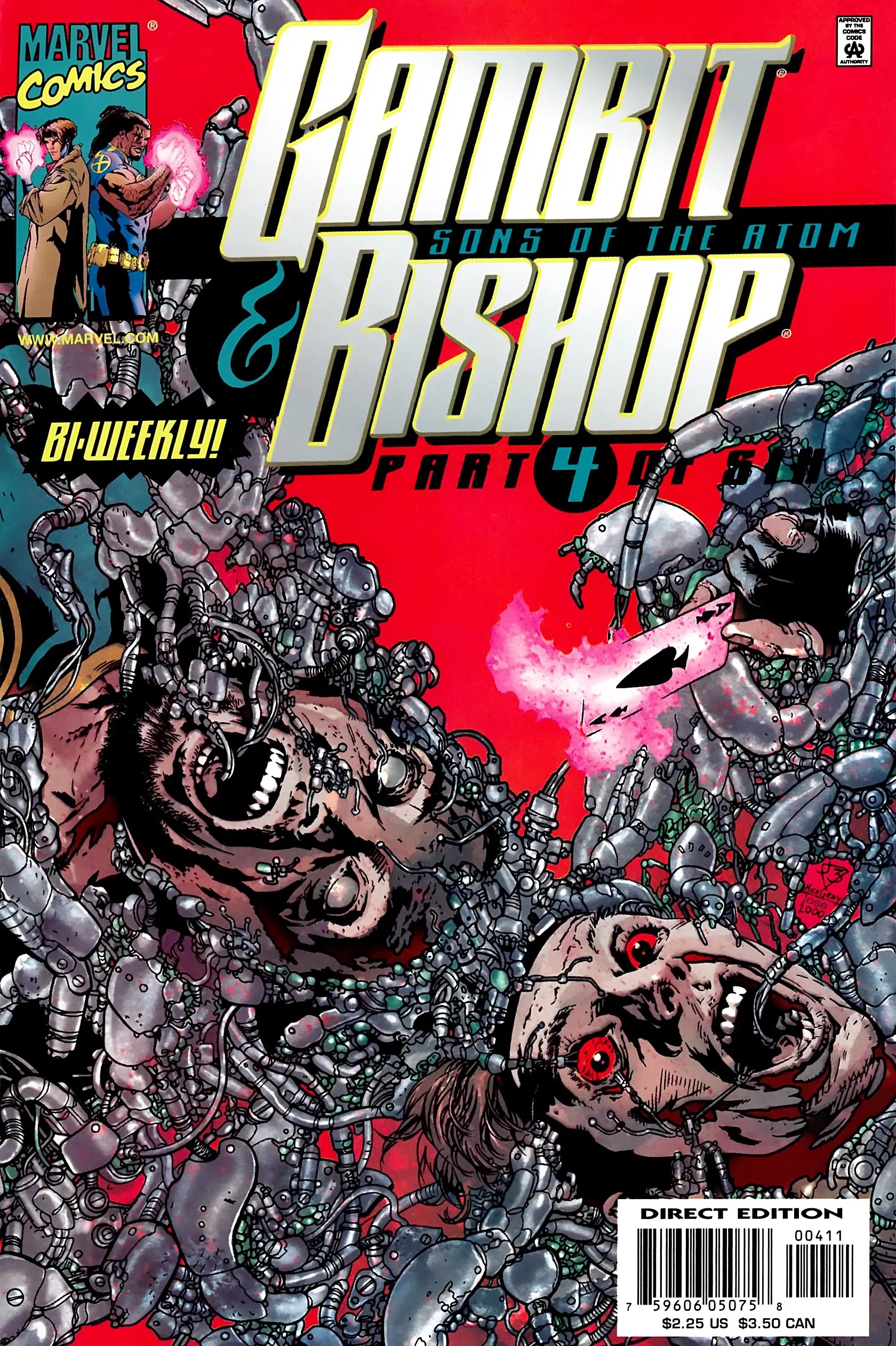 Gambit & Bishop #4 cover