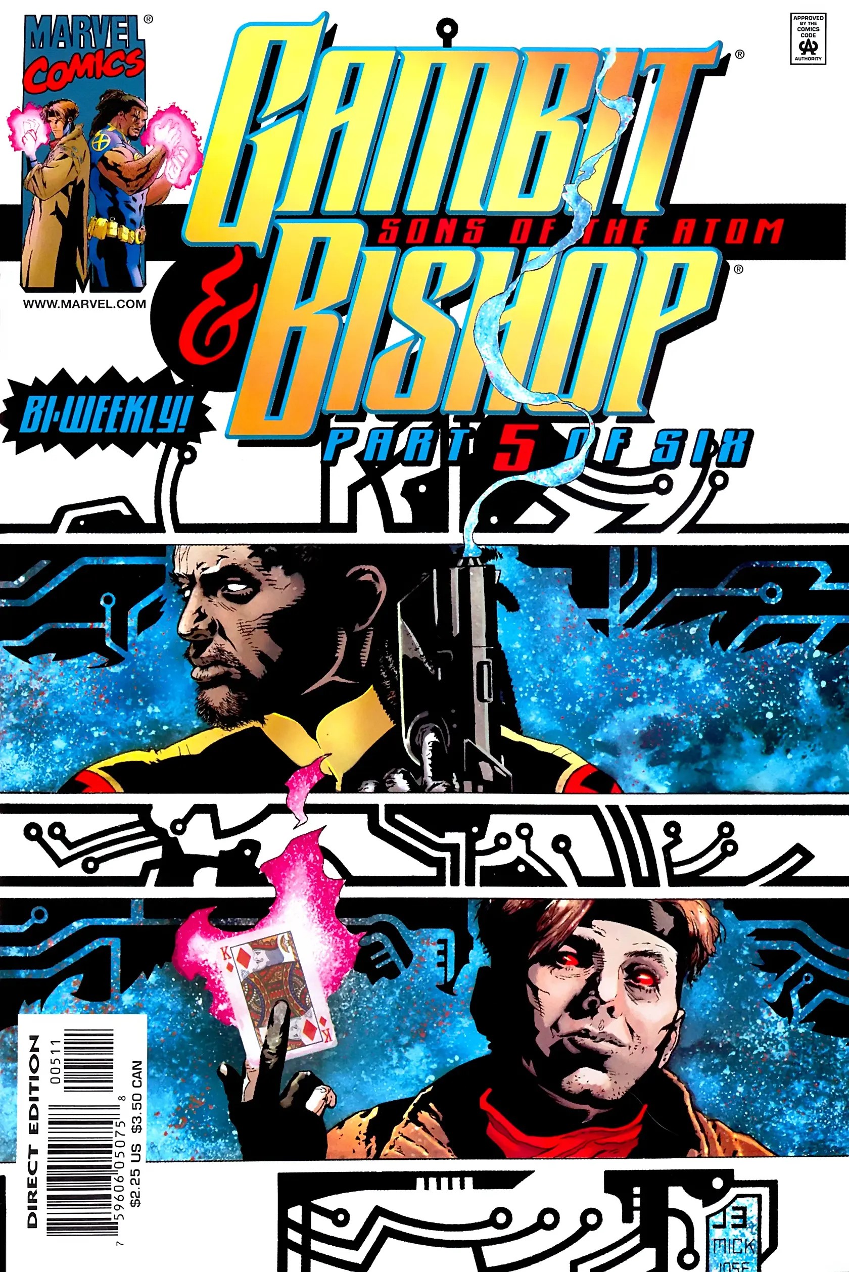 Gambit & Bishop #5 cover