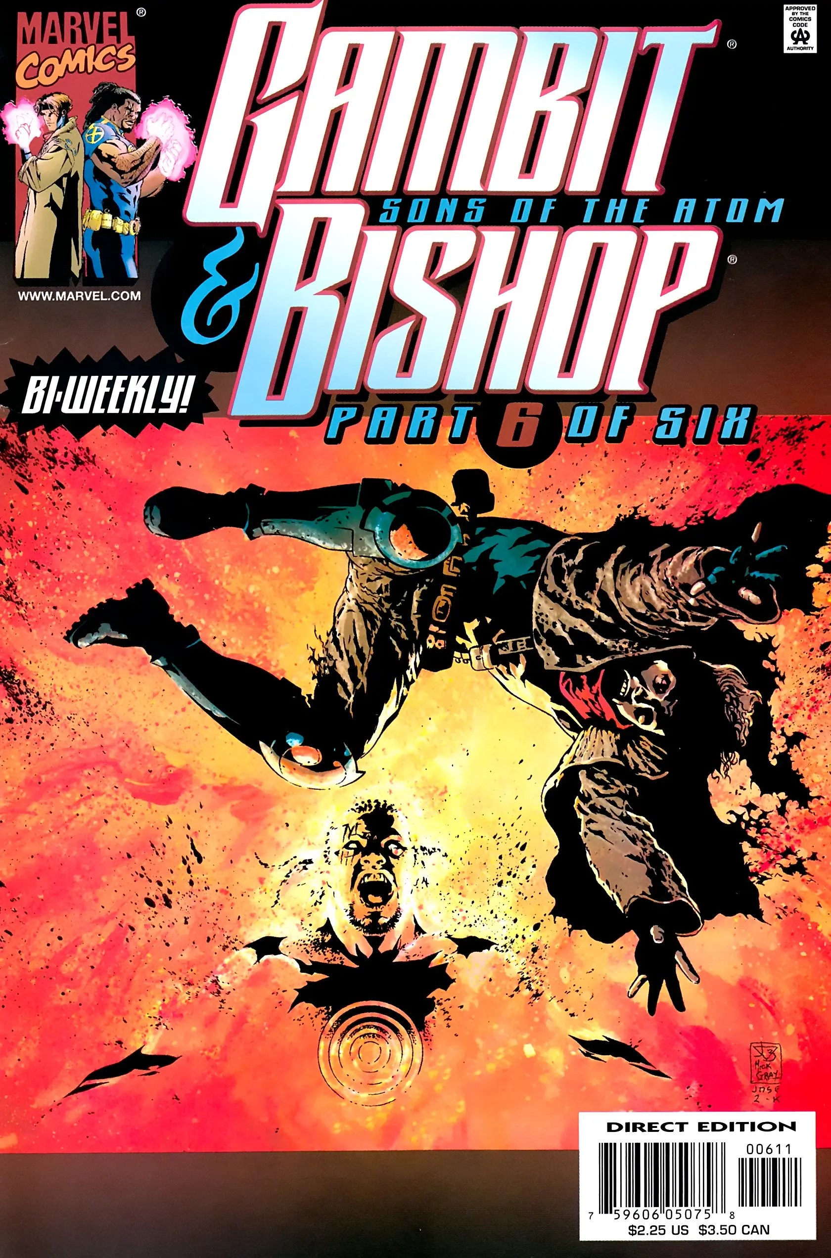 Gambit & Bishop #6 cover