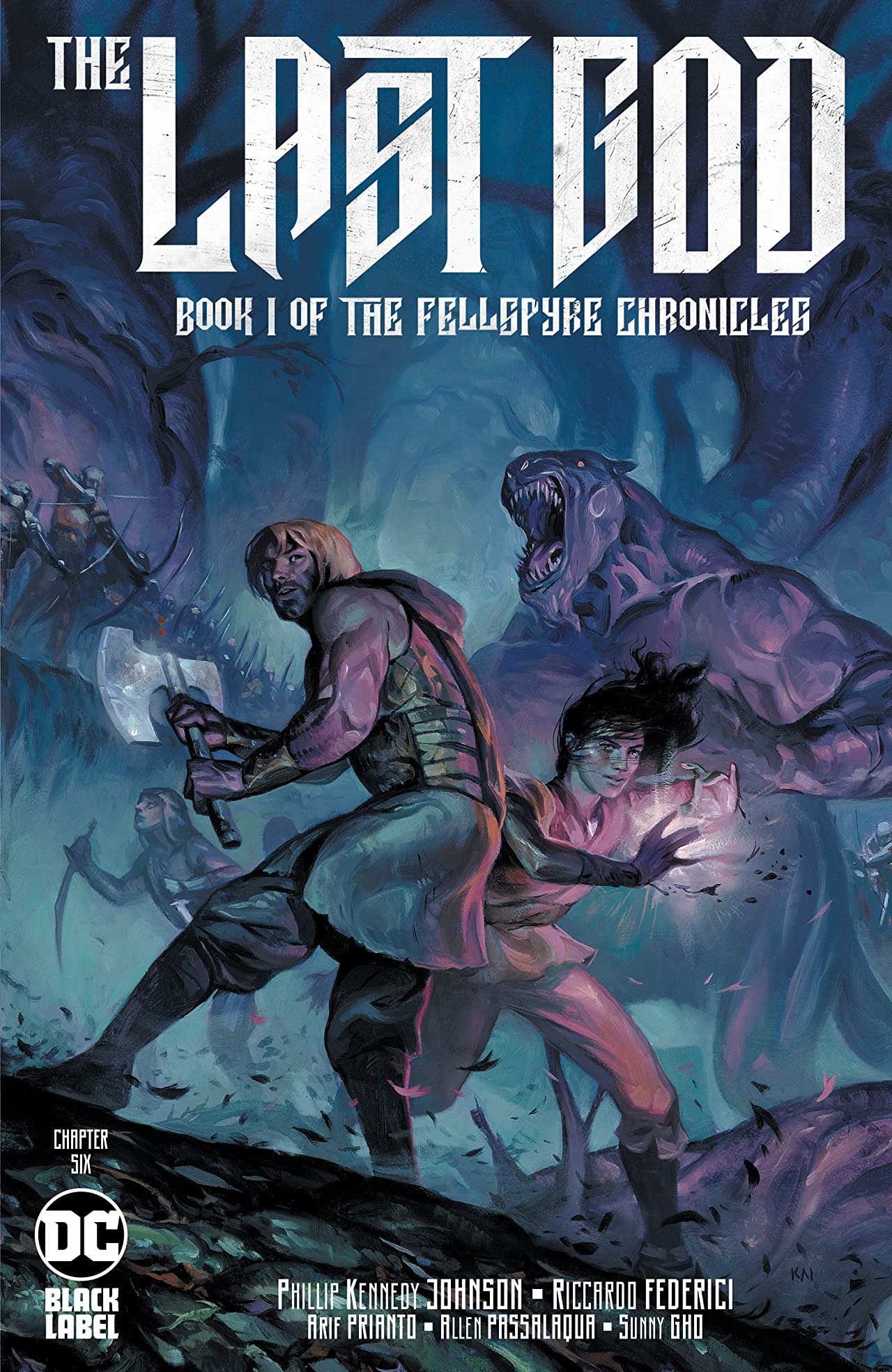 The Last God #6 cover