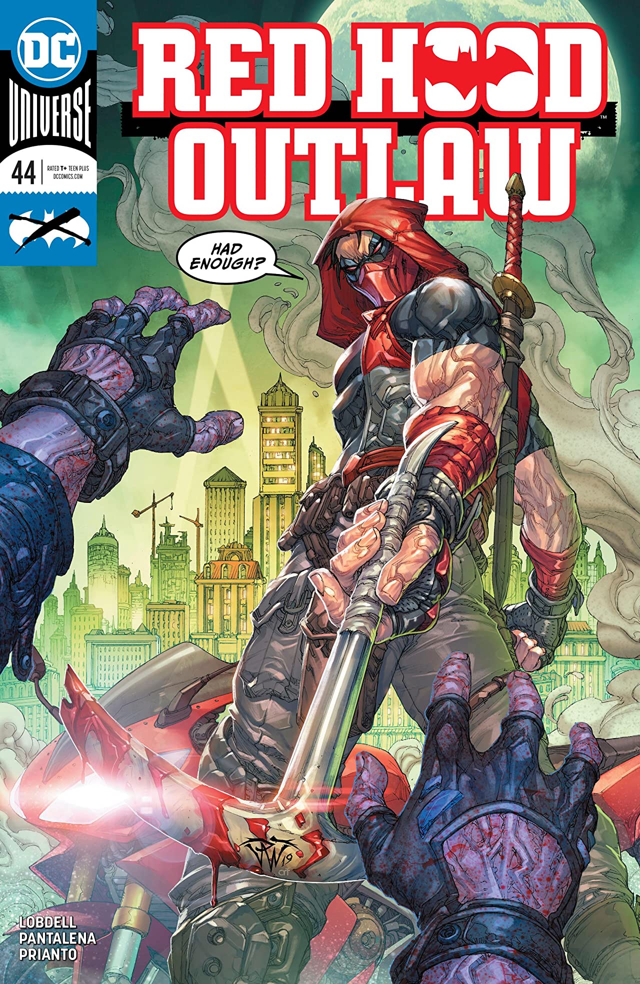 Red Hood: Outlaw #44 cover