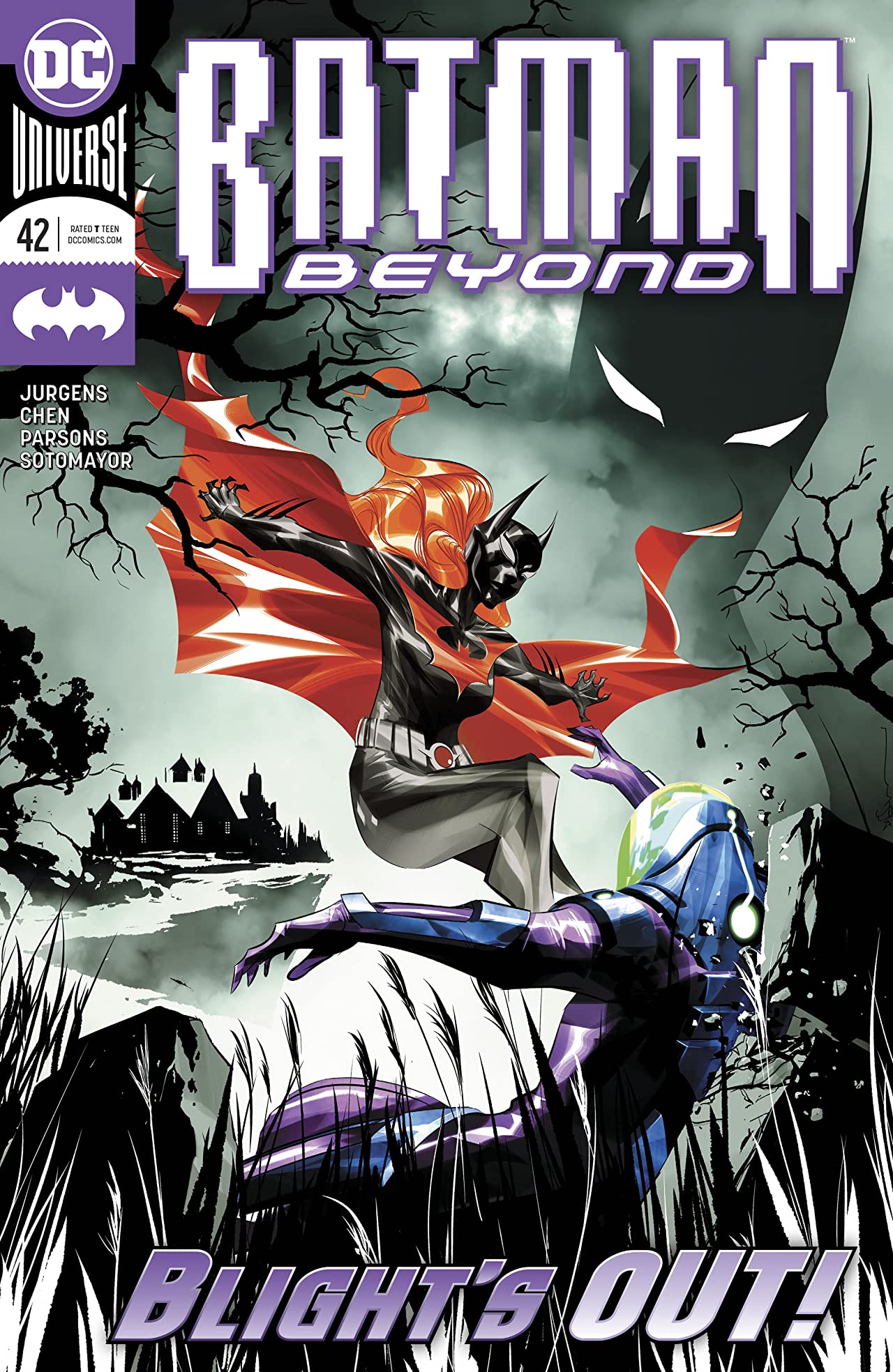 Batman Beyond #42 cover