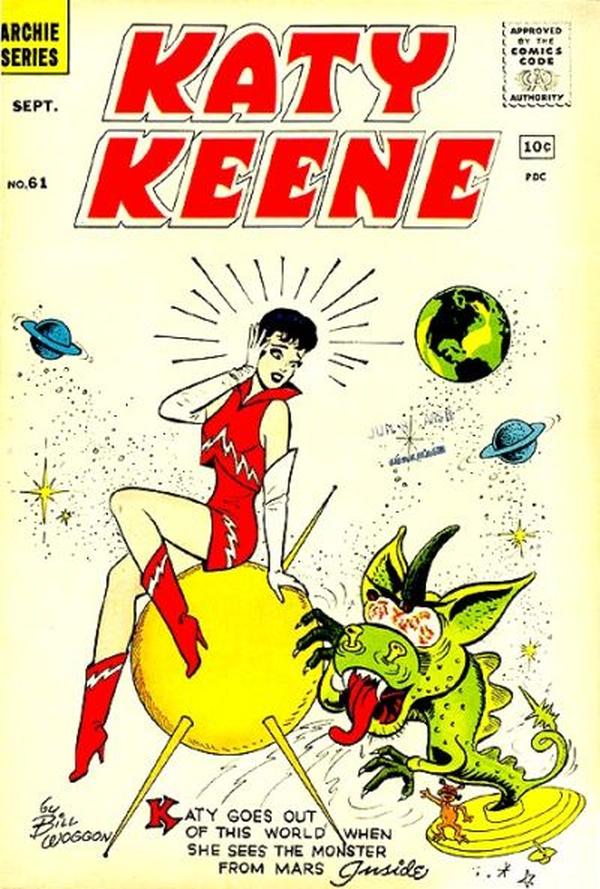 Katy Keene Comics #61 cover