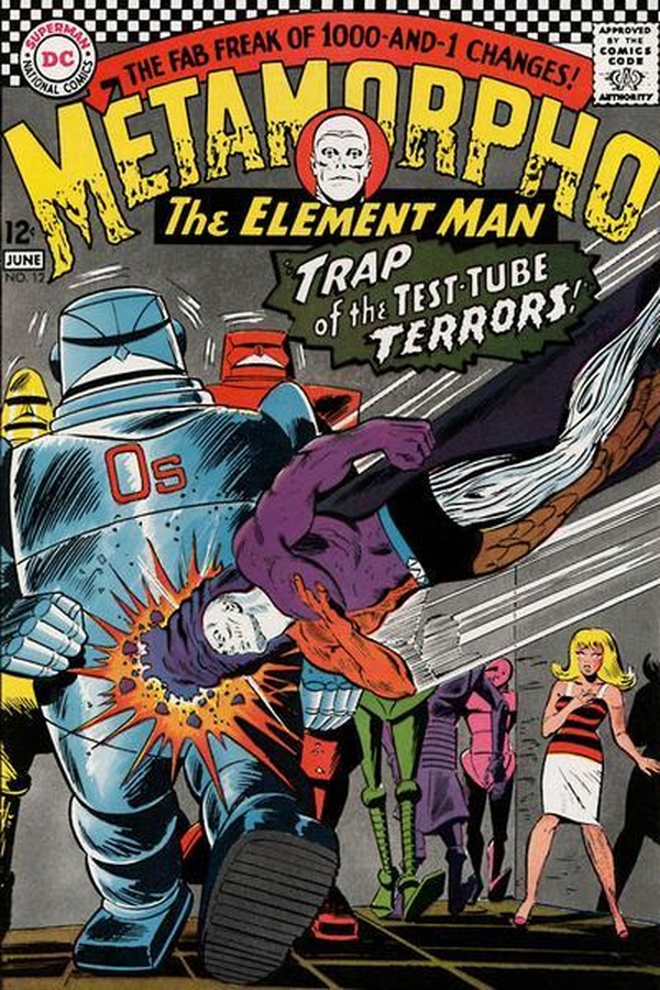 Metamorpho #12 cover